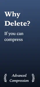 Why Delete? - Compress Photos screenshot #1 for iPhone