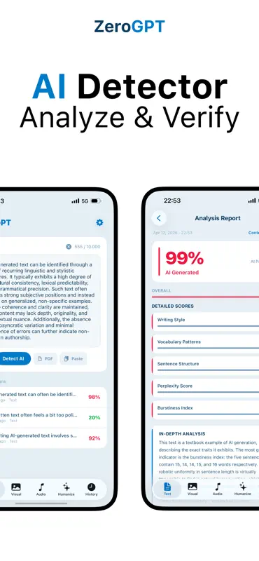 ZeroGPT: AI Humanizer - Bypass screenshot 1 of 5