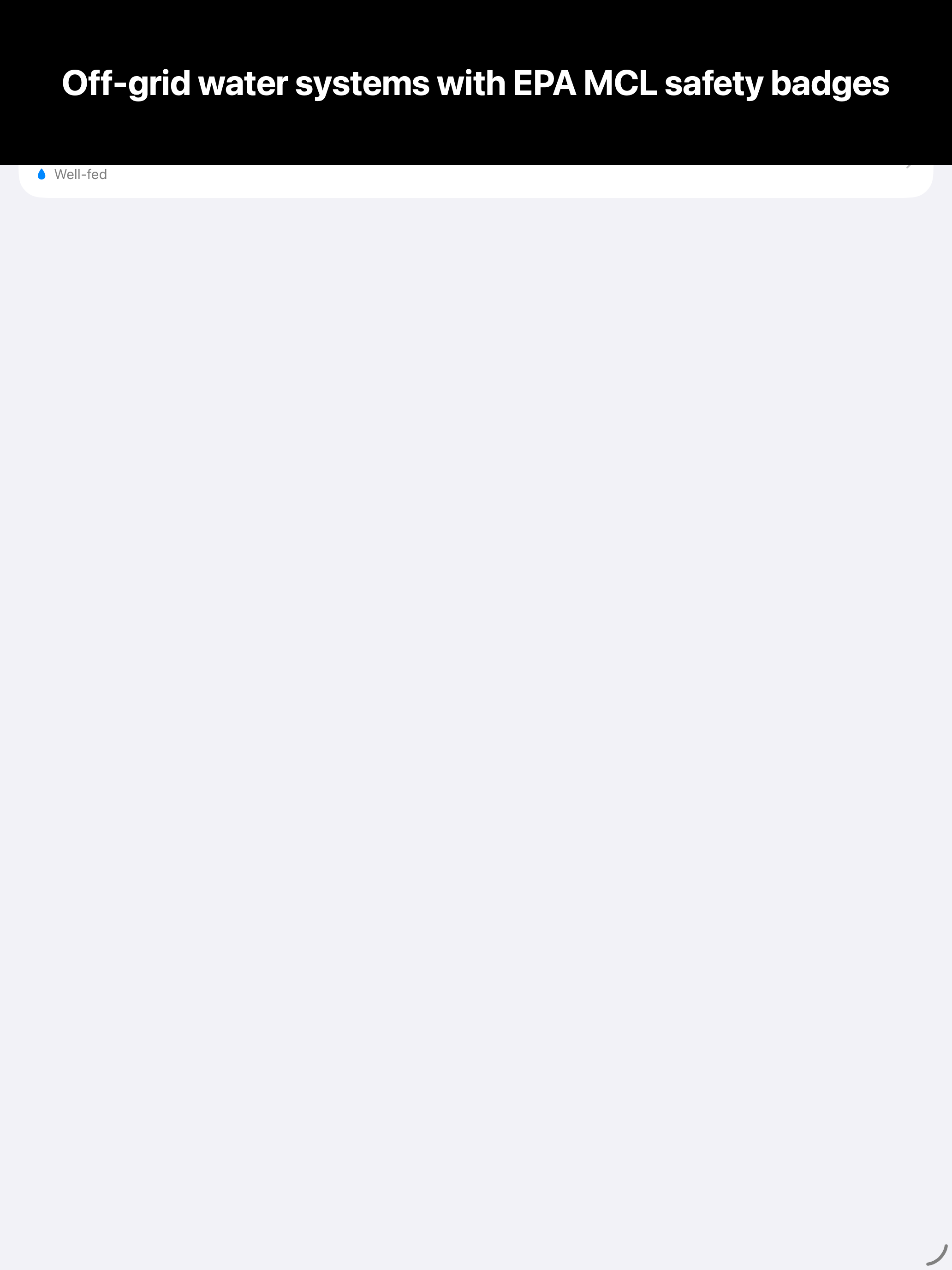 Well: Off-Grid Water Calc screenshot 6