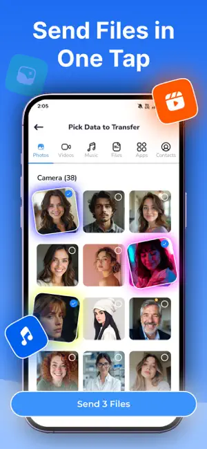 Phone Transfer & Data Share screenshot 2