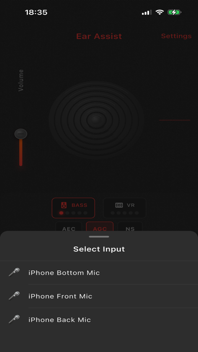 Ear Assist iPhone screenshot