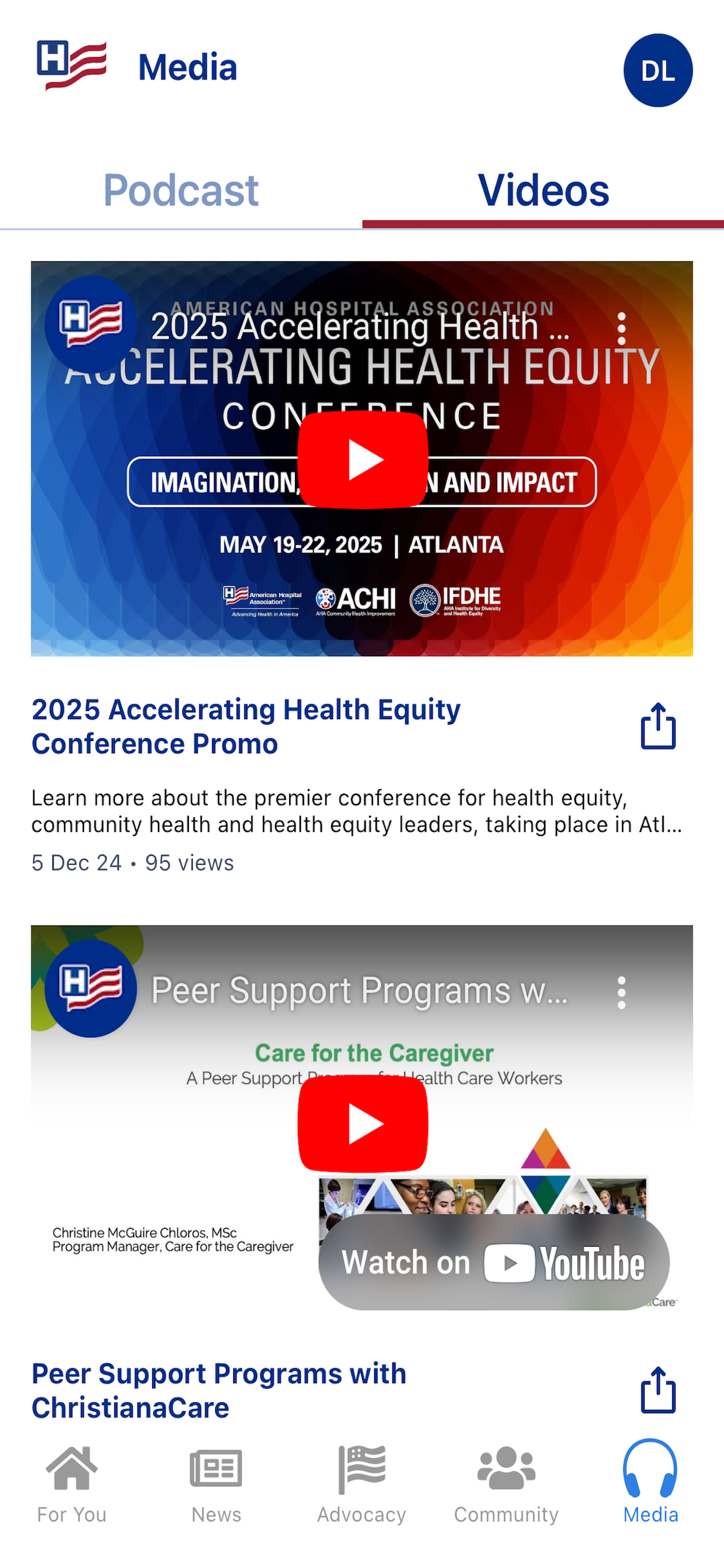 My AHA Connect screenshot 5
