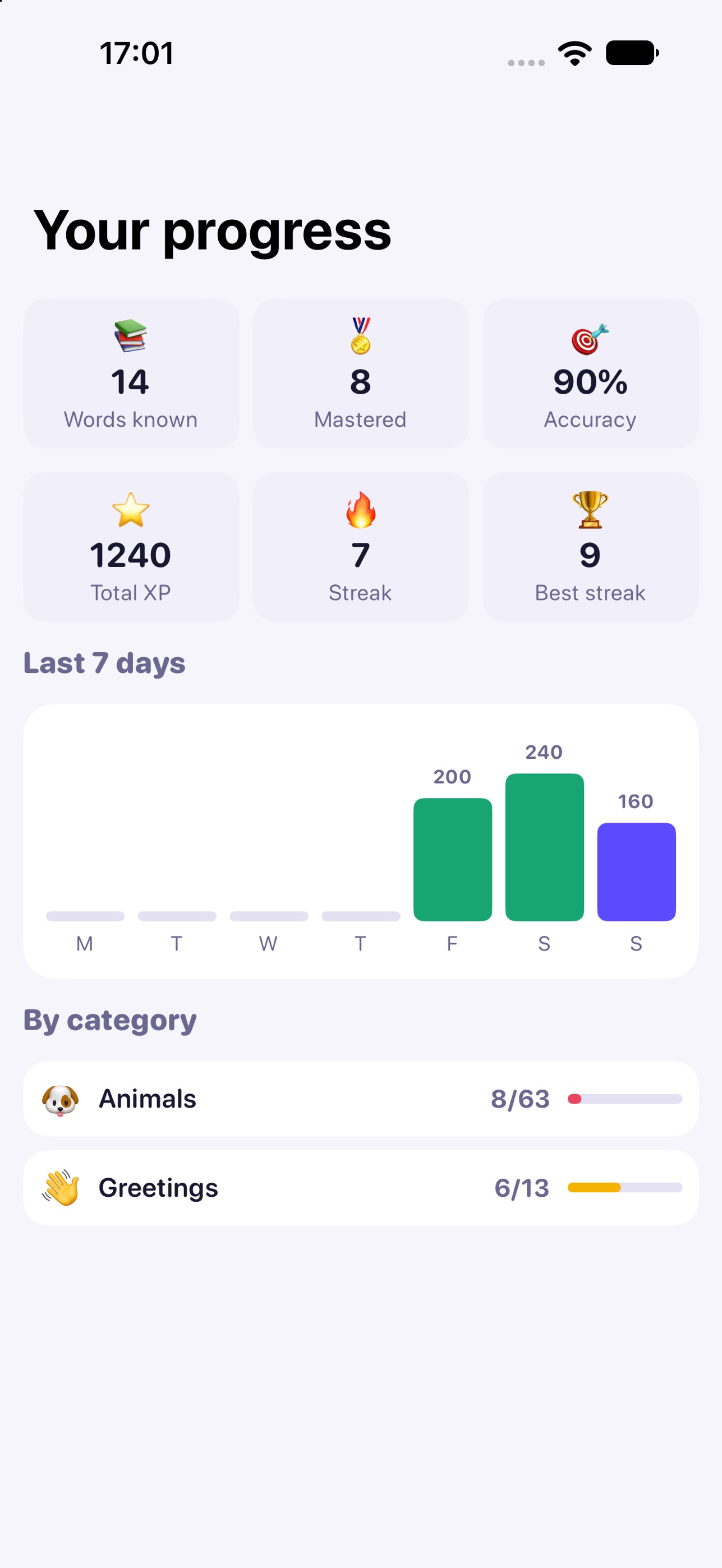 Screenshot 6 of Poliglota: Languages & Math
