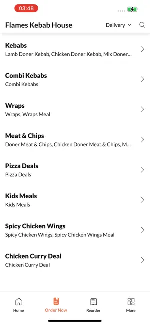 Flames Kebab House. screenshot 3
