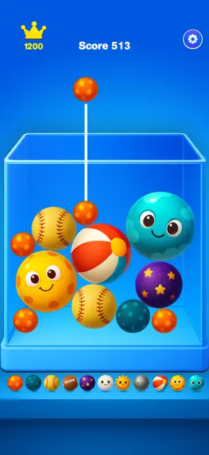 Ball Merge Puzzle 2D screenshot 1
