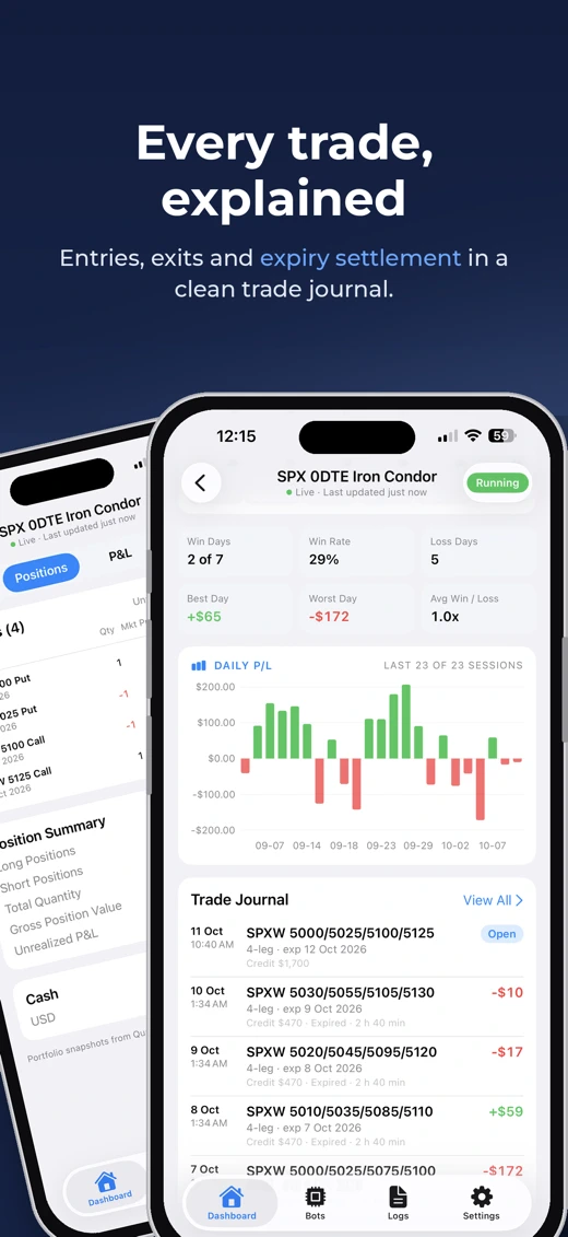 Heartbeat: Algo Bot Monitor screenshot 4