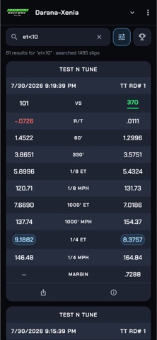 GoSlips iPhone screenshot
