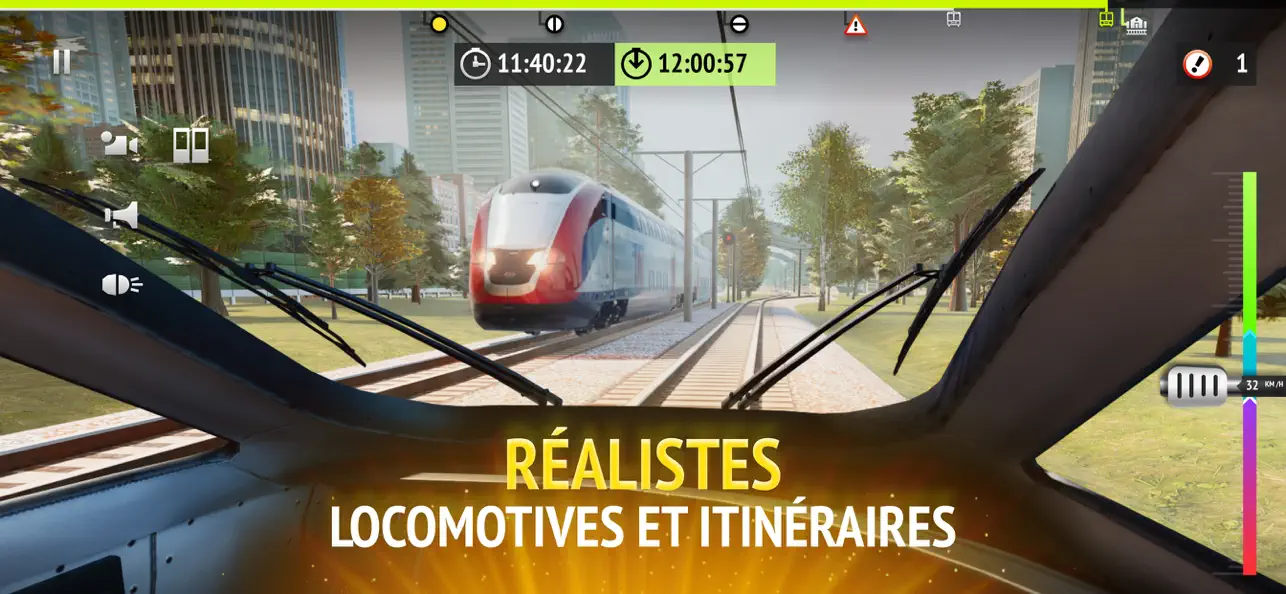Screenshot #2 pour Conduite TGV: Simulateur 3D