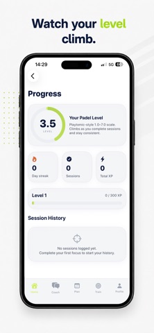 RALLY Padel: AI Coach Screenshot 3 of 5