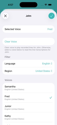 Run-Through: Line Rehearser screenshot