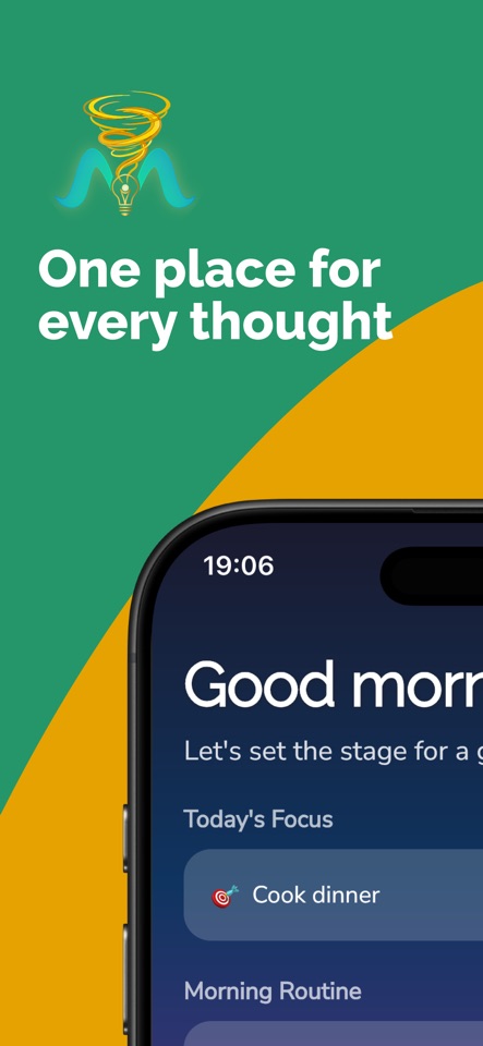 ADHD daily planner:Mind Vortex screenshot 1