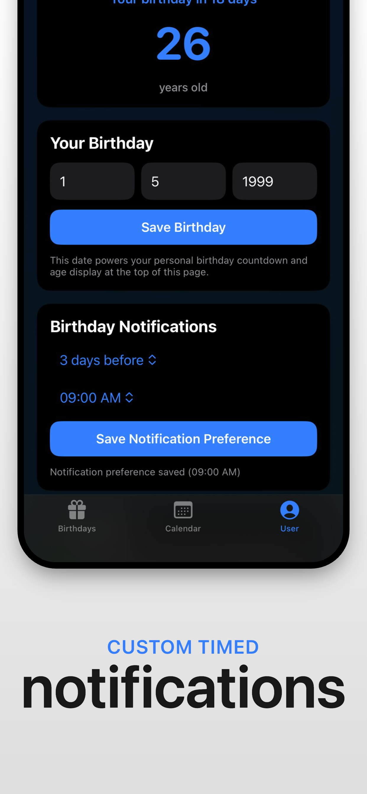 B-day Widget screenshot 9