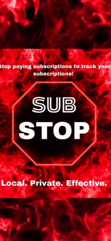 SubStop : Private Sub Tracker screenshot