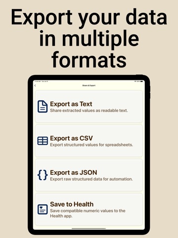 OCR & PDF Data Tracker - GrabX iPad screenshot