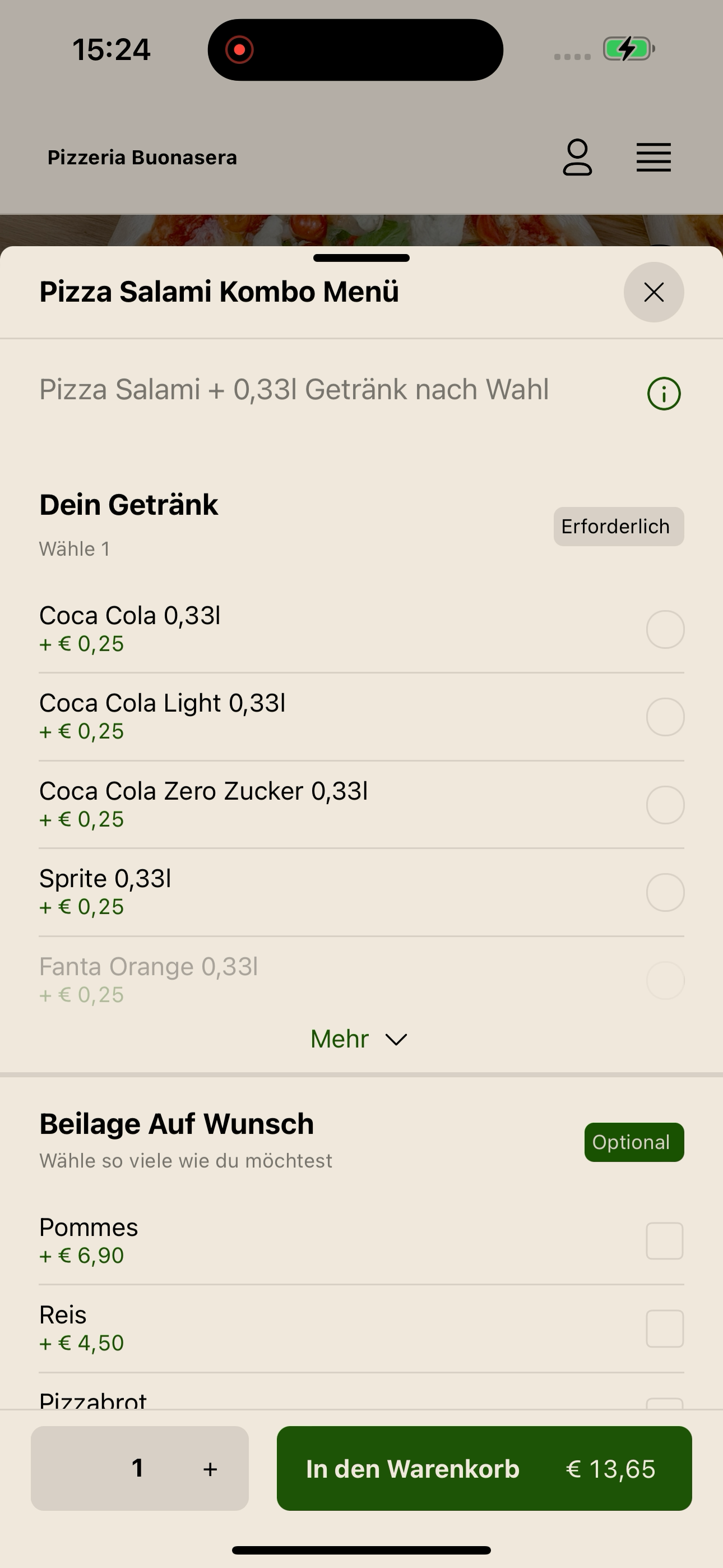 Pizzeria Buonasera screenshot 5