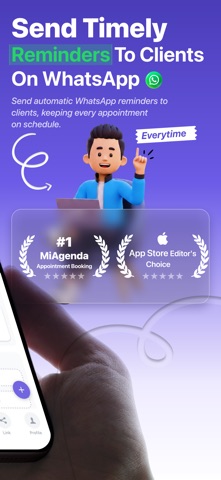 Appointment booking - MiAgenda iPhone screenshot