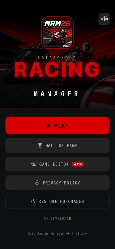 Moto Racing Manager GP screenshot 1