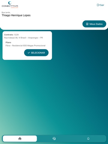 Conecttiva iPad screenshot
