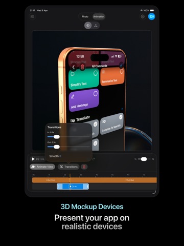 Protato: 3D Mockup Generator iPad screenshot