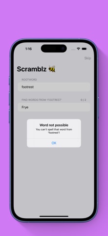 Scramblz screenshot
