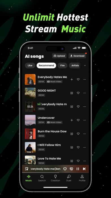 Deeptone- AI Duet Songs Screenshot