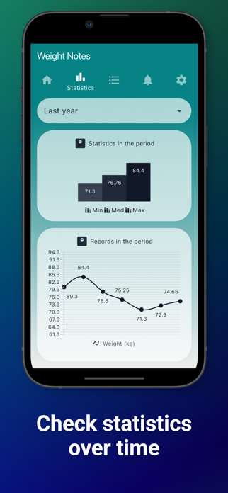 Weight Notes Screenshot 4 of 8