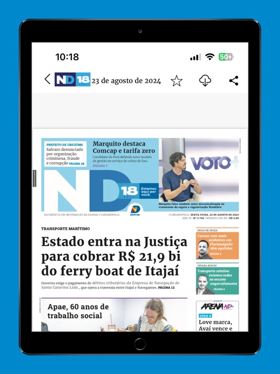 Screenshot #4 pour Noticias do Dia