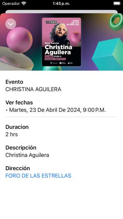 Feria Nacional de San Marcos Screenshot