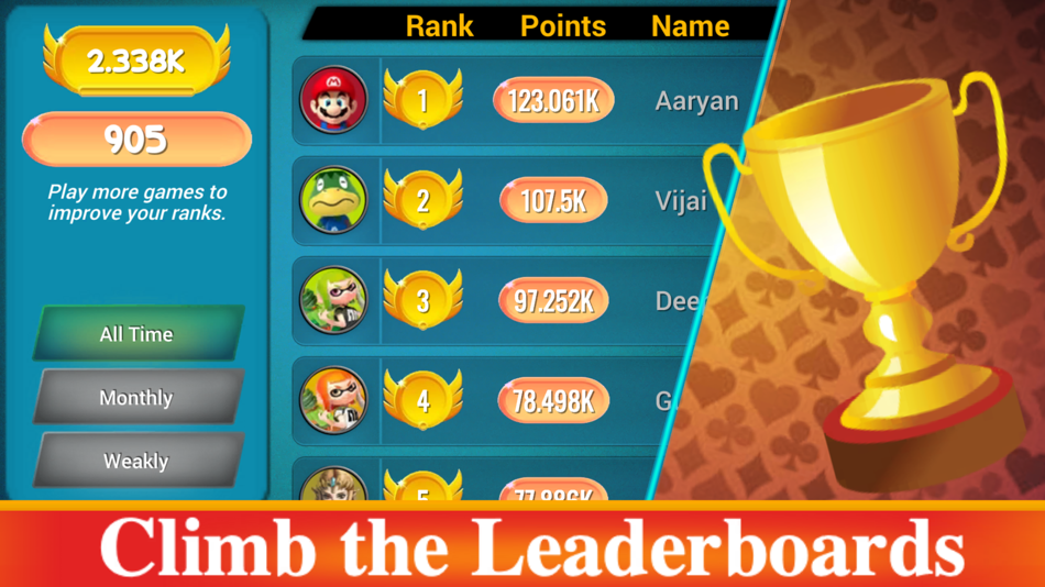 #7. Joker Multiplayer Card Game (iOS) Bởi: Joseph M. Libin