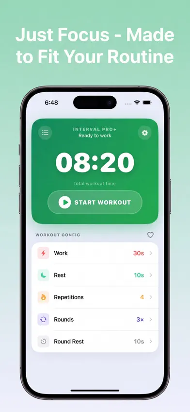 intervalProPlus screenshot 2