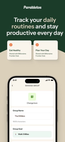 Parakletos - Habit Tracker screenshot
