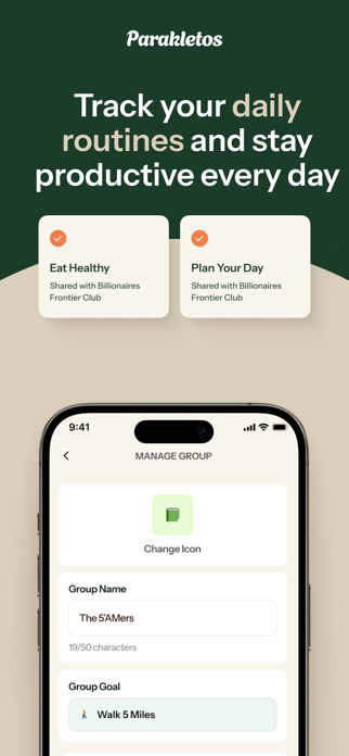 Parakletos - Habit Tracker Screenshot 6 of 6