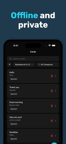 Flipset: Flashcard Manager Screenshot 6 of 6