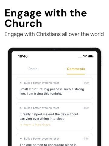 Kyrios Forge: Bible Chat, Pray iPad screenshot