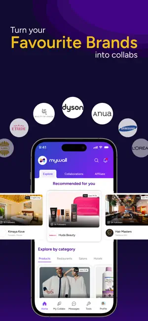 Mywall Influencer screenshot 1
