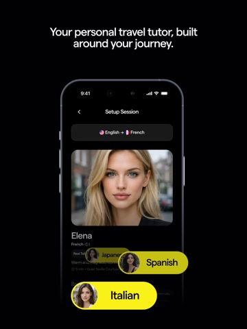 Tooter: Learn by Speaking iPad screenshot