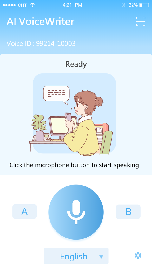 #2. AI VoiceWriter (iOS) 由: Penpower Technology Ltd.