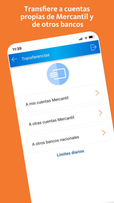 Mercantil Banco App Store preview screenshot 7