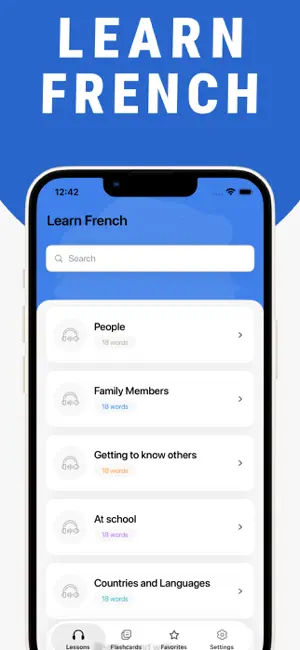 Learn French - Lentil screenshot 1
