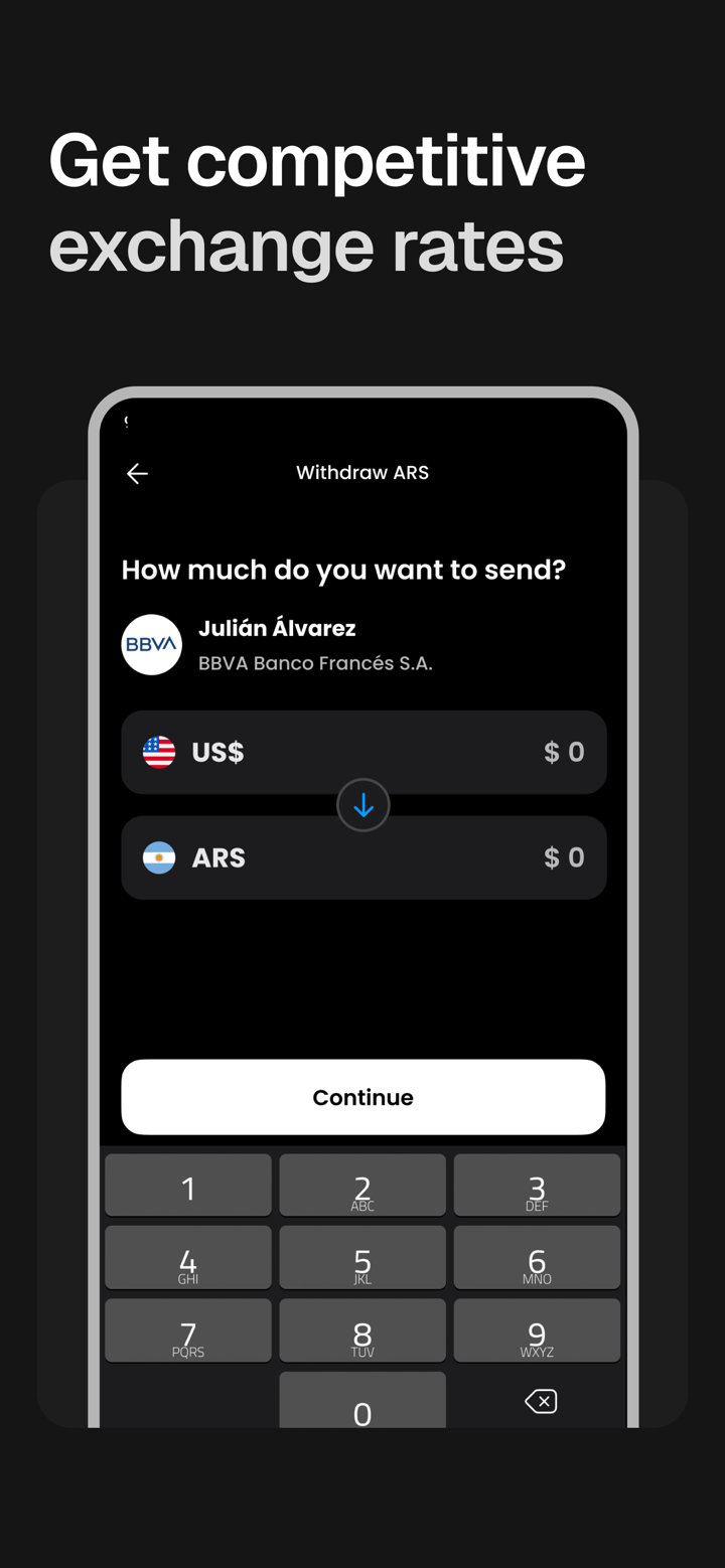 Wallbit - Your US bank account screenshot 3