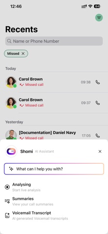 Contact Mobile Screenshot 2 of 8