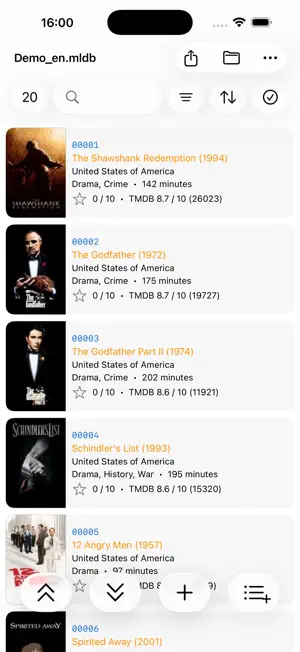 Movie-List screenshot 1