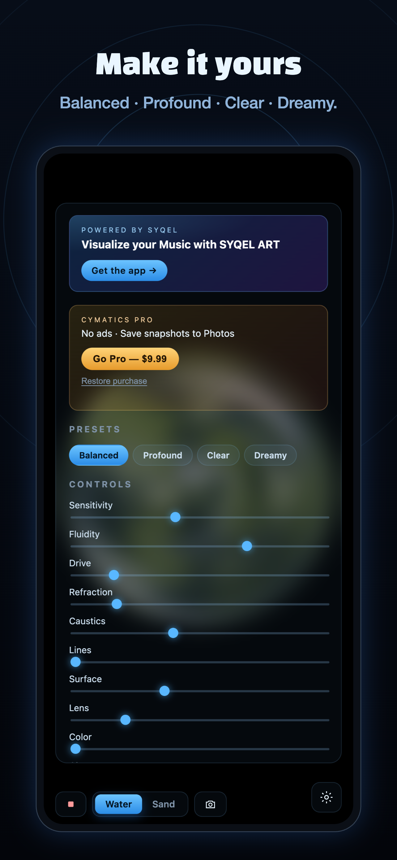 SYQEL Cymatics screenshot 6