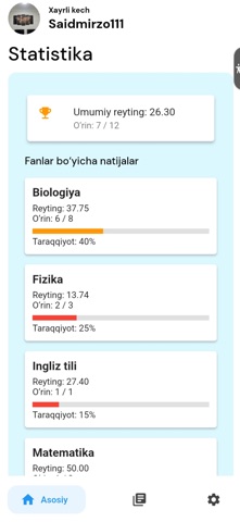 Bildung: Testlar & Tahlil screenshot