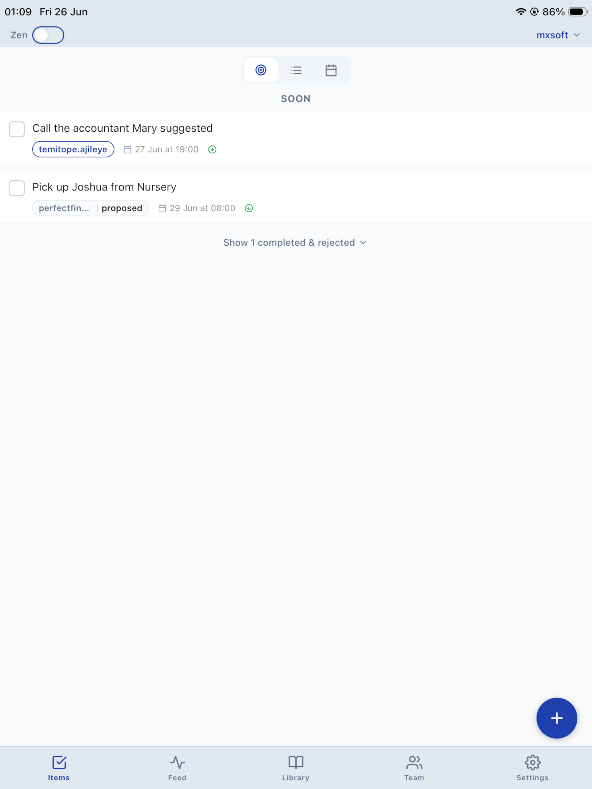 QZen - Tasks, Events & Notes screenshot 10