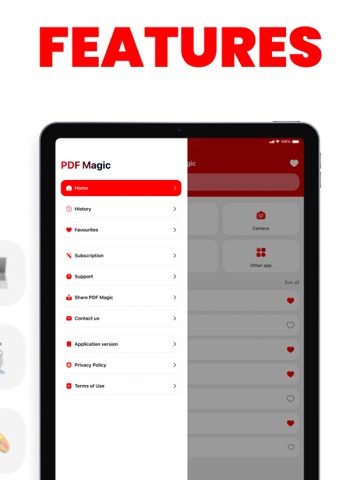 PDF converter: Image to PDF‎ iPad screenshot