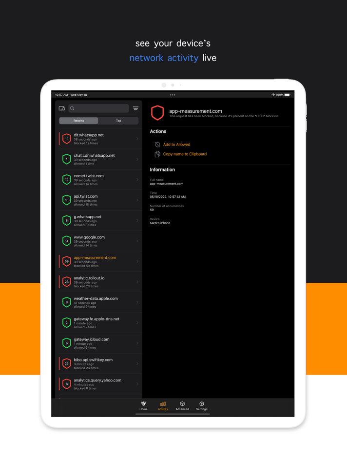 #3. Ad Blocker VPN & DNS – Blokada (iOS) 由: Blocka AB