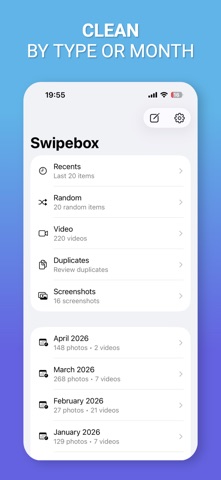 Swipe Delete Photos - SwipeBox Screenshot 6 of 6