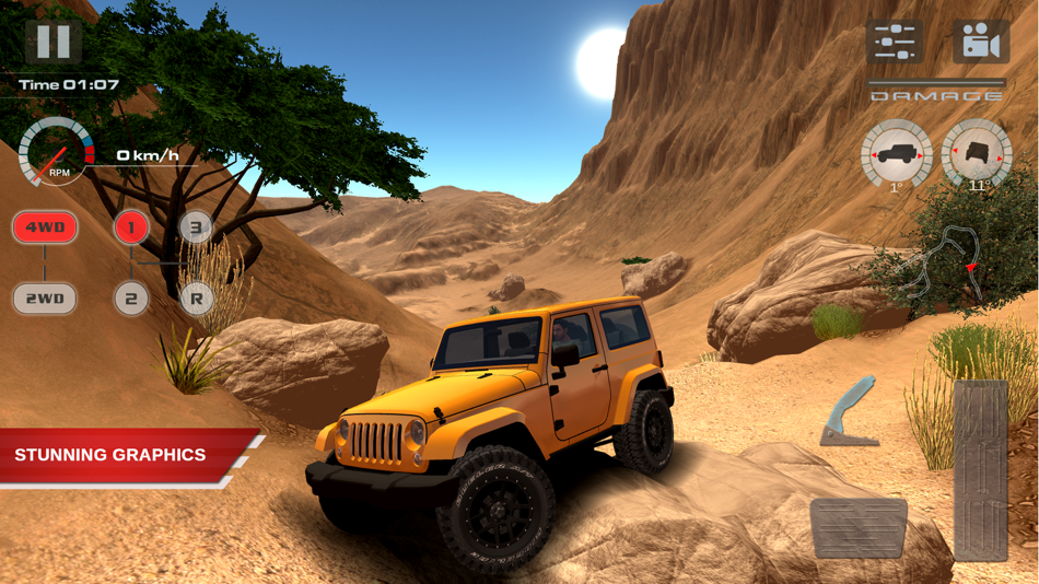 #5. OffRoad Drive Desert (iOS) 由: Logic Miracle