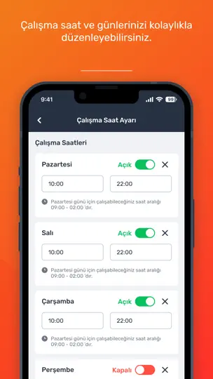 Trendyol Go Restoran Paneli iPhone Ekran Görüntüsü 8